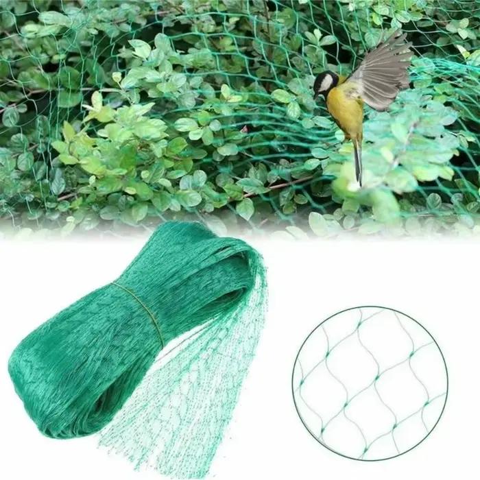 Filet anti-oiseaux pour plantes de jardin