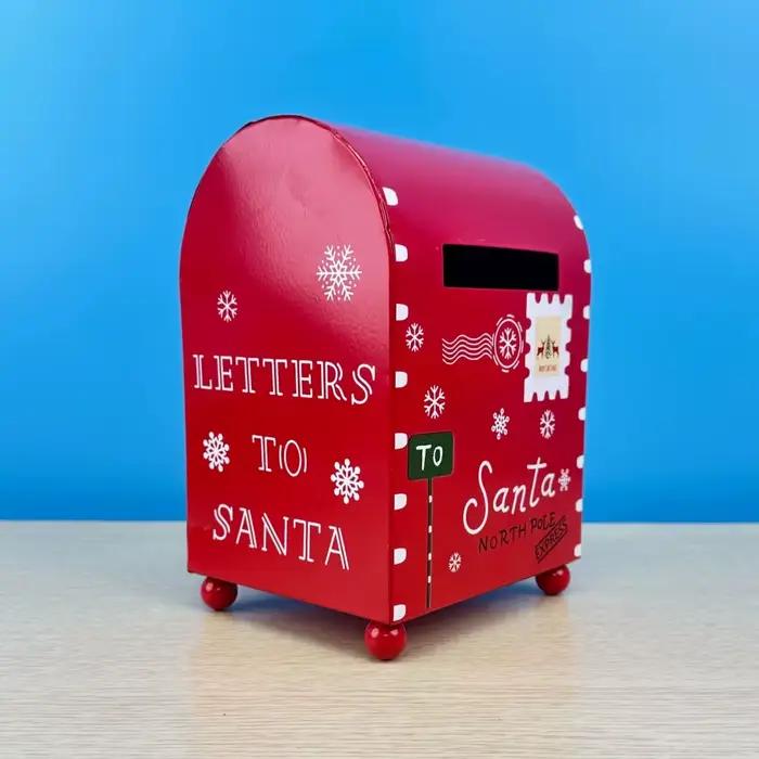 Boîte aux lettres de Noël murale étanche pour cour et jardin