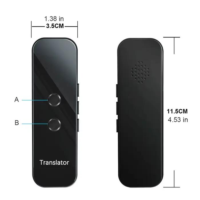 La machine de traduction de langue G6 prend en charge 150 langues en ligne, traduction bidirectionnelle en temps réel, traduction de photos pour les voyages et
