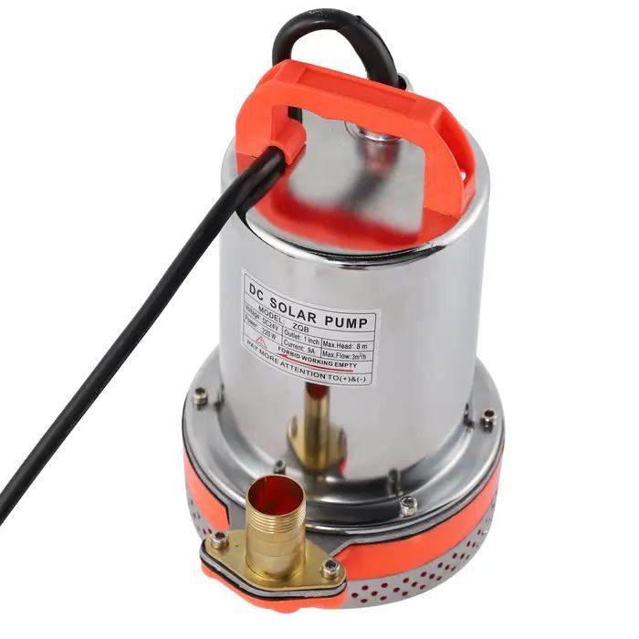 Pompe Submersible petite batterie solaire nettoyage de piscine 8 mètres ascenseur 2.1