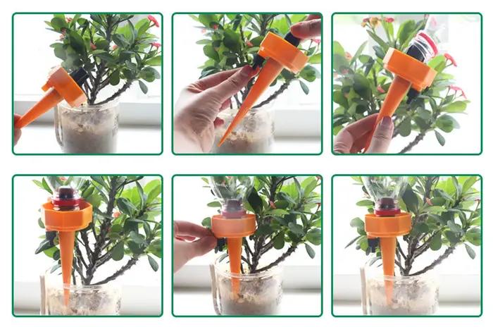 Système d'irrigation goutte-à-goutte automatique réglable