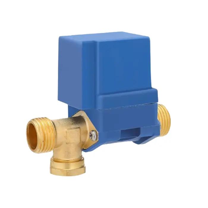 Électrovanne Universelle 12V/220V pour Chauffe-Eau Solaire Contrôle Automatique de l’Eau Raccord à Visser Facile à Installer