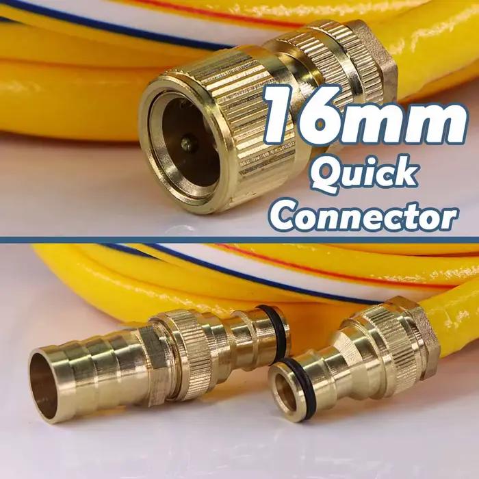 Adaptateur de tuyau en laiton avec connecteur rapide