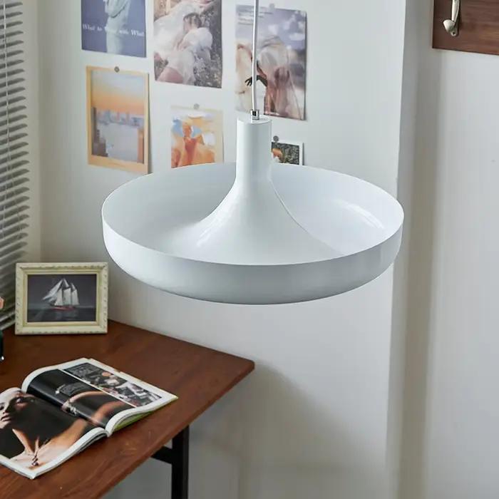 Lampe de Lynn Vintage Nordic UFO, lampes suspendues pour salle à manger, îlot de cuisine, décorations pour la maison, soucoupe volante rouge
