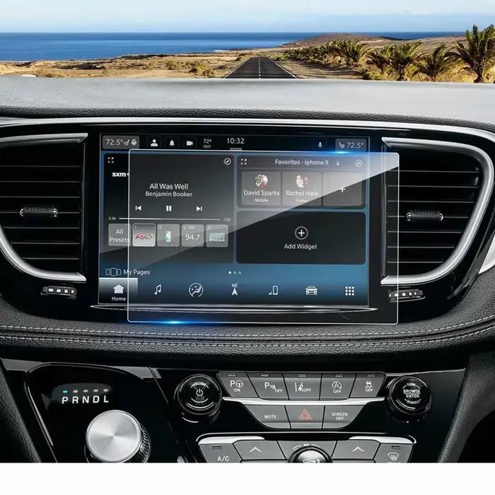 Verre trempé pour Chrysler Pacifica (Touring/Touring L/limité/Pinnacle/Select) 2021-2025 10.1 pouces, gonflage de Navigation