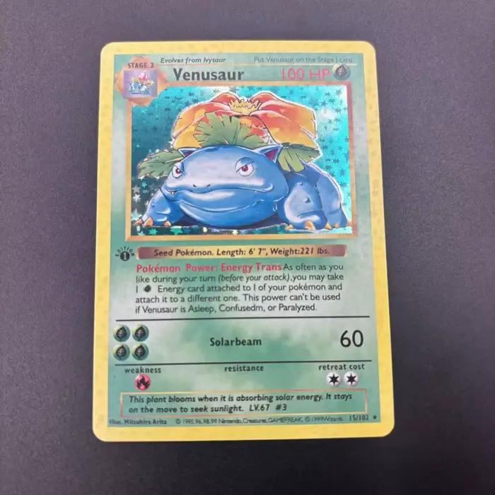 Cartes de collection DIY 1999 1ère ÉDITION – Cartes individuelles faites maison, jeu classique, cartes d'anime, cadeau, jouet