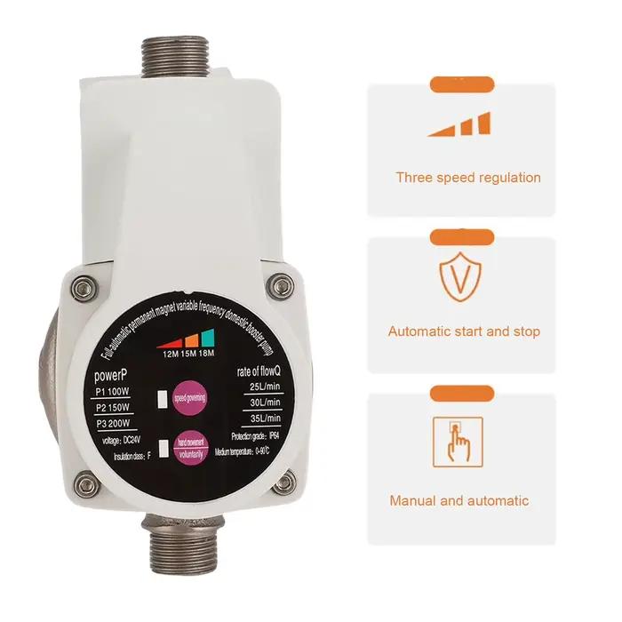 Pompe de surpression d'eau automatique silencieuse