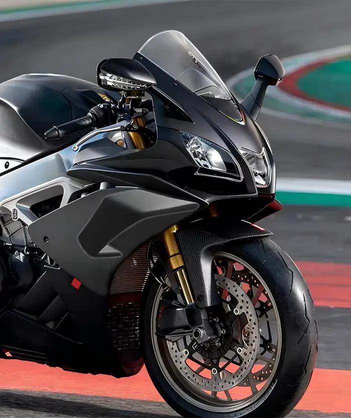 Aile fixe GP pour Aprilia RSV4 RF 2009 2010 2012 2013 2014-2021, kit d'ailes aérodynamiques en fibre de carbone ABS pour moto, spoiler