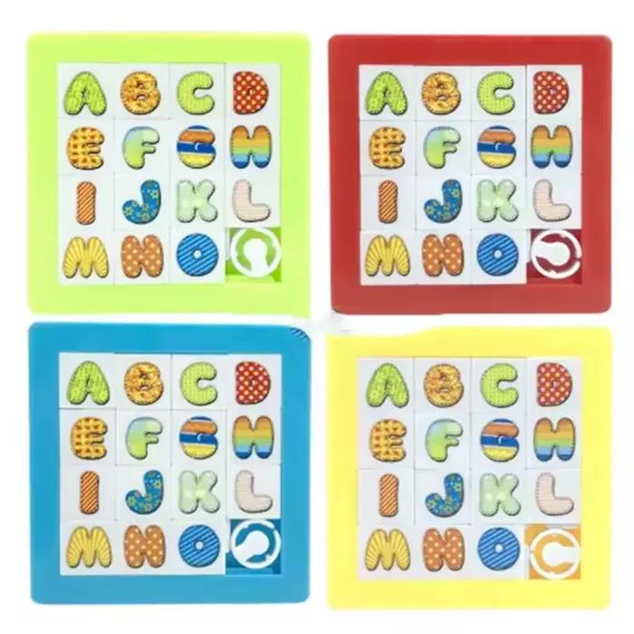 Dessin animé Alphabet lettres numéro toboggan Puzzle casse-tête fête faveur jouets éducatif apprentissage garçons filles enfants esprit défi