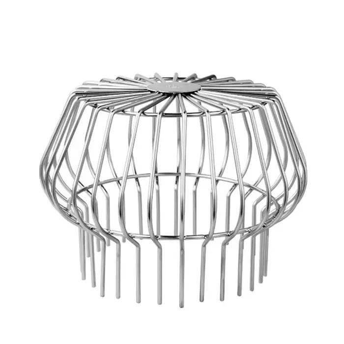 Grille de protection anti-blocage pour drain de toit