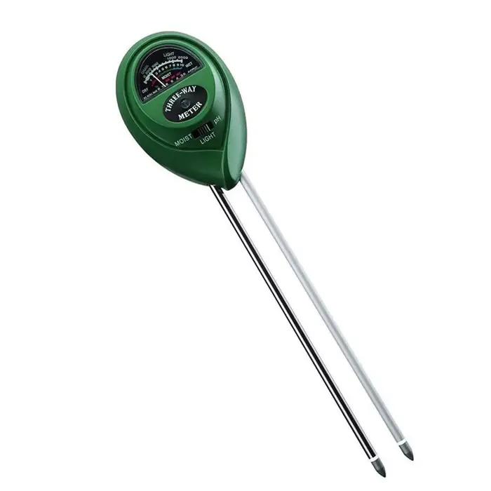 3 en 1 sol PH mètre lumière du soleil PH testeur jardin fleurs sol capteur d'humidité compteur plantes acidité humidité PH moniteur détecteur