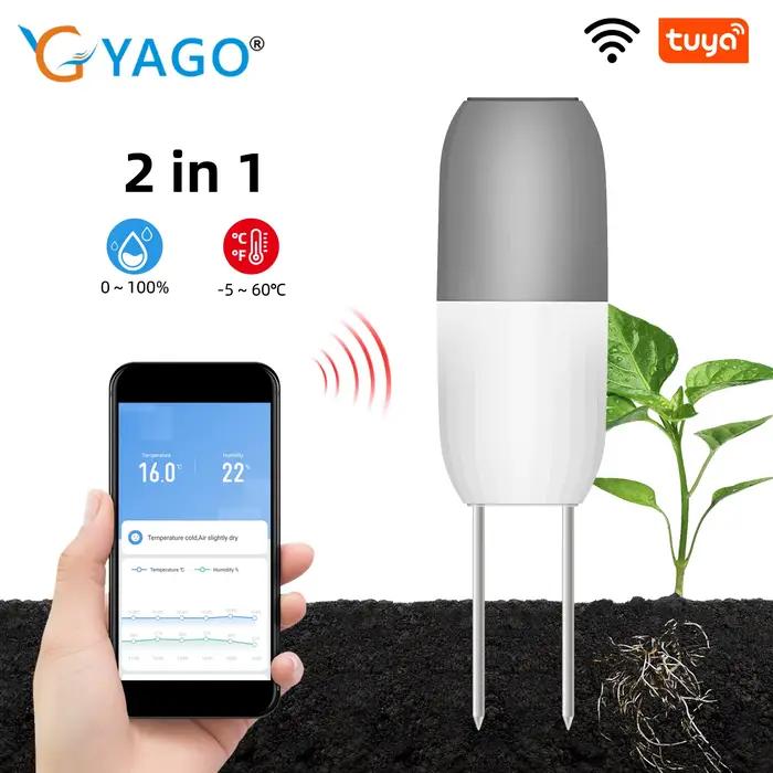 YAGO capteur d'humidité du sol WIFI intelligent température du sol compteur