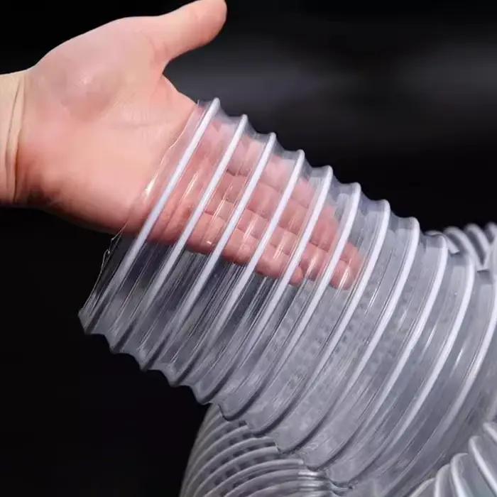 1 mètre de diamètre intérieur 30/40/50/60/70mm blanc Transparent PVC Tube poussière aspiration vide fumée tuyau
