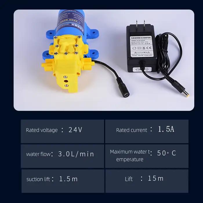 Pompe de surpression électrique 30W/40W pour purificateur d'eau
