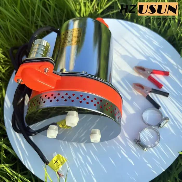 Pompe de circulation d'eau submersible portable 12V DC pour lavage de voiture