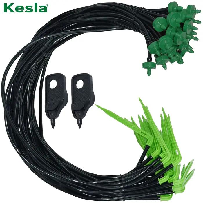 KESLA 50pcs Kit de système d'arrosage de jardin Irrigation goutte