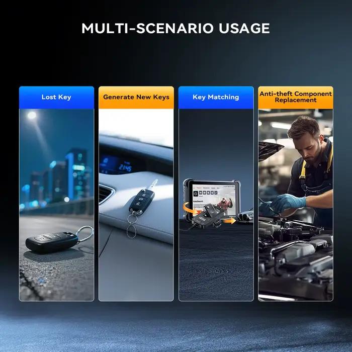 THINKCAR TKey 101 Programmeur de clés de voiture, génération/appairage/lecture et écriture de puces de clés antivol