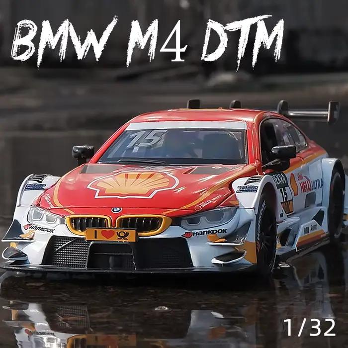 1:32 BMW M8 GTE BMW M4 DTM M6 IM voiture de course en métal moulé sous pression modèle de voiture jouet modèle son et lumière retirer Collection garçon cadeau