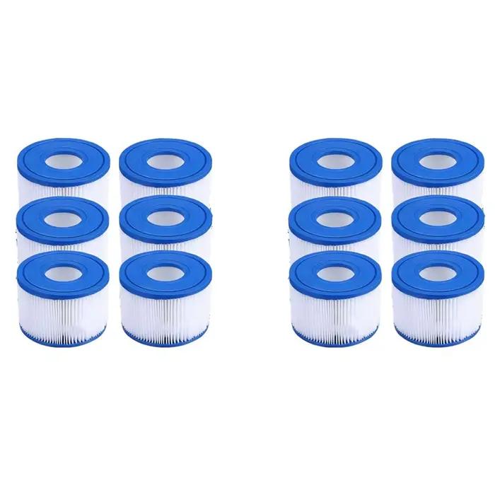 Cartouche de Spa de piscine Y67A-12Pcs Type S1