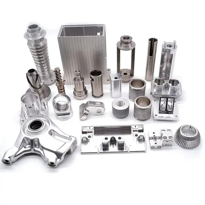 Service d'usinage CNC de pièces métalliques de machines industrielles de précision faite sur commande de pièces en aluminium d'usinage CNC de qualité supérieure