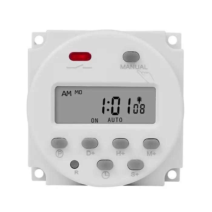 Minuteur numérique LCD à intervalle de 1 seconde 5V 12V 24V 110V 220V
