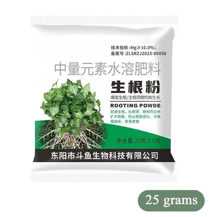Poudre de racine pour couper l'engrais