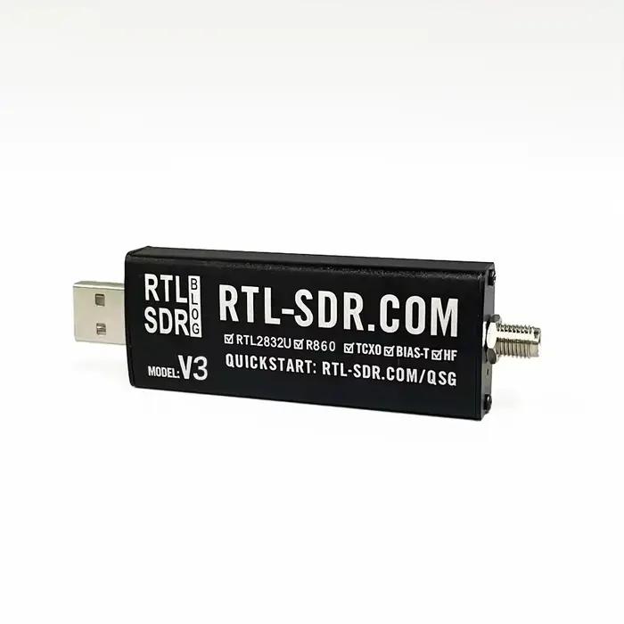 Radio définie par logiciel RTL-SDR Blog V3, mise à niveau R820T2, R860 TCXO 500KHz-1.7GHz SMA RTL2832U, récepteur HF