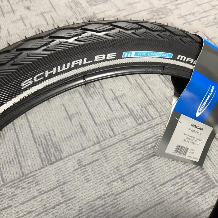 Schwalbe MARATHON 26x1.5 26x1.75/2.0 27.5x1.65 700x25C/28C 700x32C/35C pneu de vélo niveau 5 résistance aux coups de couteau 3mm couche Anti-coups de couteau