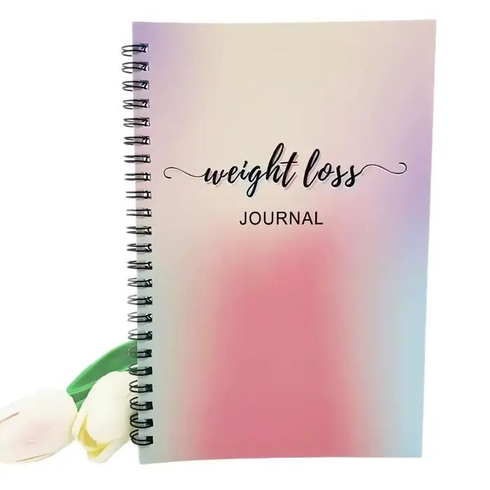 Plan de perte de poids de 12 mois, planificateur de bien-être, planificateur d'objectifs, planificateur mensuel, journal de suivi de la forme physique avec mesure progressive mensuelle