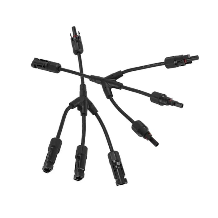 1 paire de connexion parallèle de branche Y 3 à 1