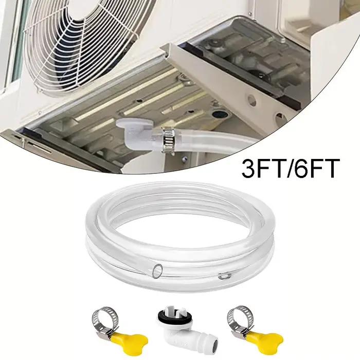 Kit de tuyau de drainage pour climatiseur 3/6FT