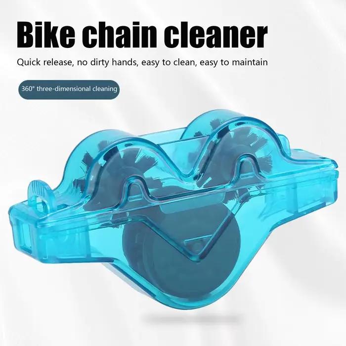 Kit de Nettoyage de Chaîne de Vélo, Outil de Nettoyage Portable pour Chaîne de Vélo, Accessoires de Vélo pour Vélo de Route, VTT et Fitness