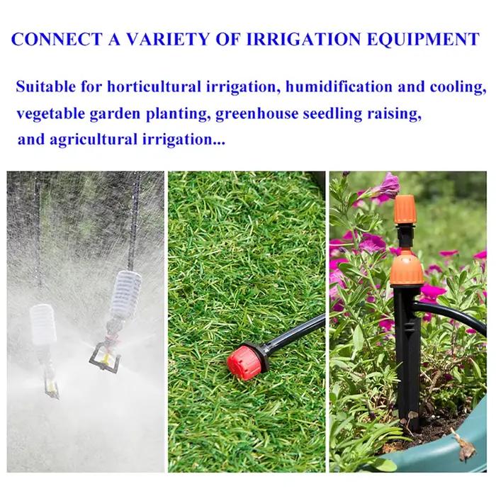 10/20/40M 1/4 "tuyau d'eau de jardin jardinage Micro Irrigation 4/7mm