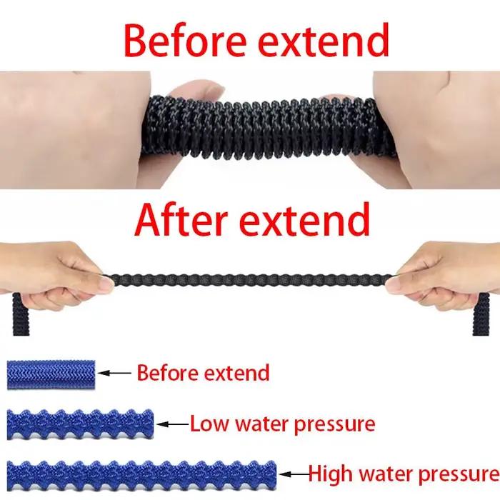 Tuyau d'arrosage extensible pour eau