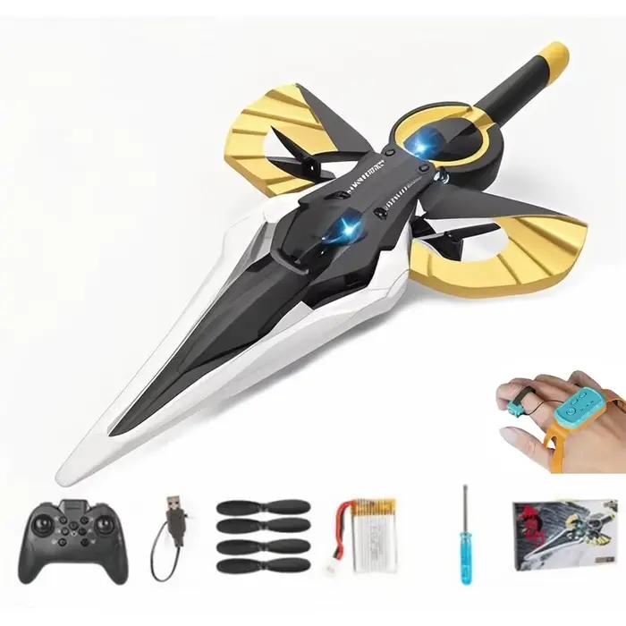 Épée volante RC 2.4G 2CH, télécommande, chasseur à 4 axes, Cool, épée volante, cascade aérienne, avion RC, avion pour enfants