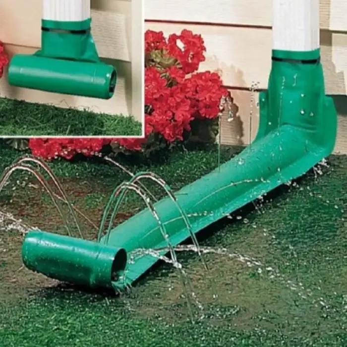 Extension de gouttière flexible en PVC