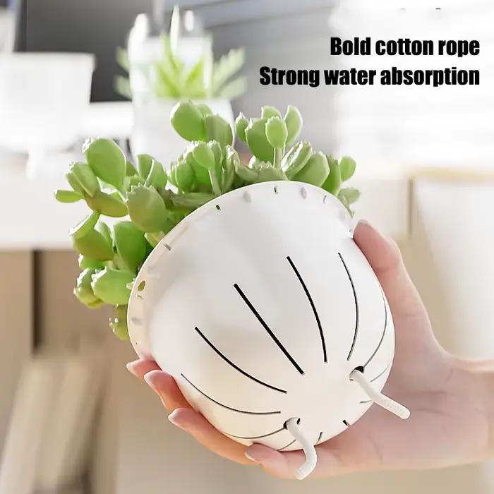 Pot de fleurs auto-arrosage automatique absorbant l'eau