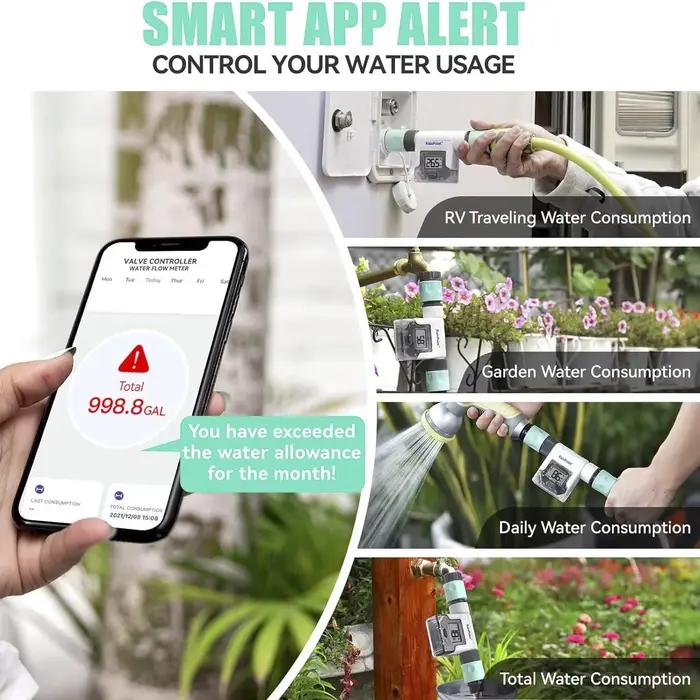 Jauge de Débit d'Eau Intelligente