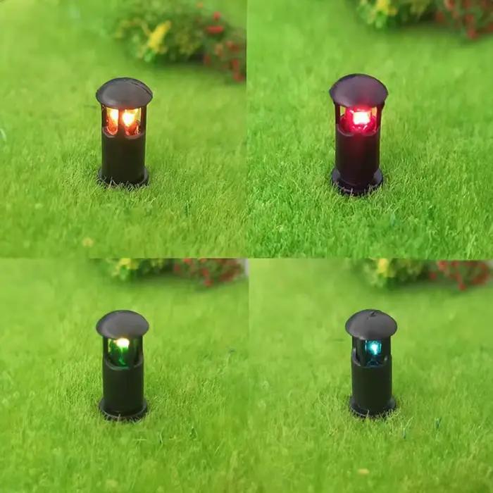 10 pièces/sac LED projecteur modèle disposition Limelight projecteur rue jardin cour lampe lumières d'inondation pour modèle scène ferrée