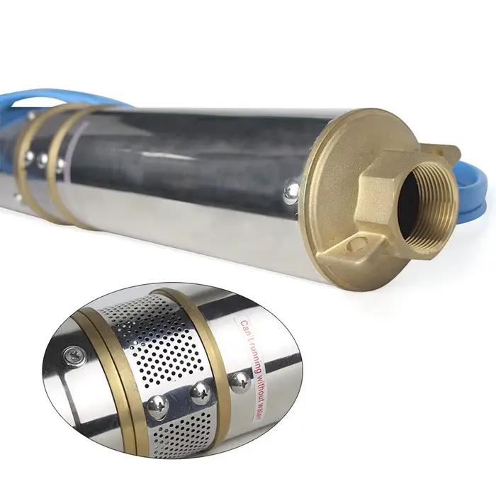 Petite pompe de forage solaire 24V 48 V 72V DC pour l'irrigation agricole Kit