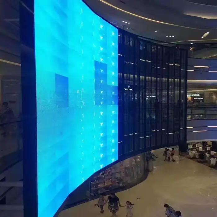 Spot Goods P3.91 P7.82 signalisation numérique LED transparente écran vidéo LED écran Transparent LED avec conception personnalisée