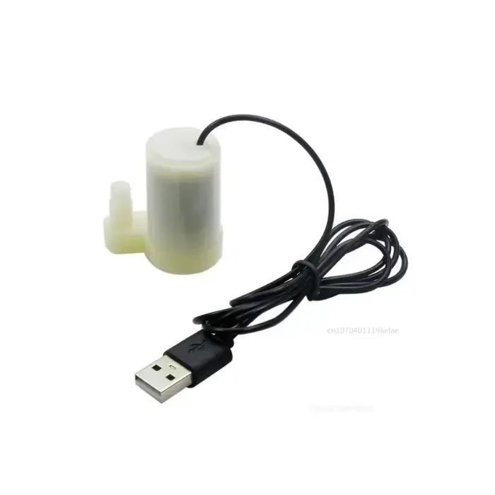 Mini pompe submersible ultra silencieuse DC 5V USB pour aquariums, fontaines, cascades et systèmes hydroponiques occasions spéciales