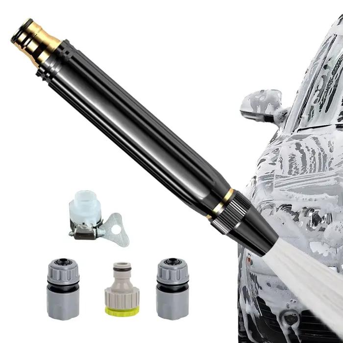 Pistolet d'arrosage haute pression robuste à motifs de pulvérisation réglables pour tuyau