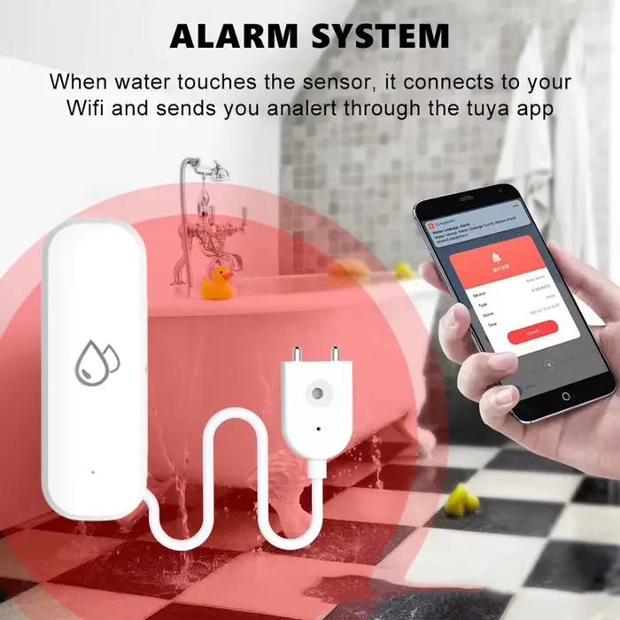 Détecteur de fuite d'eau WiFi Tuya