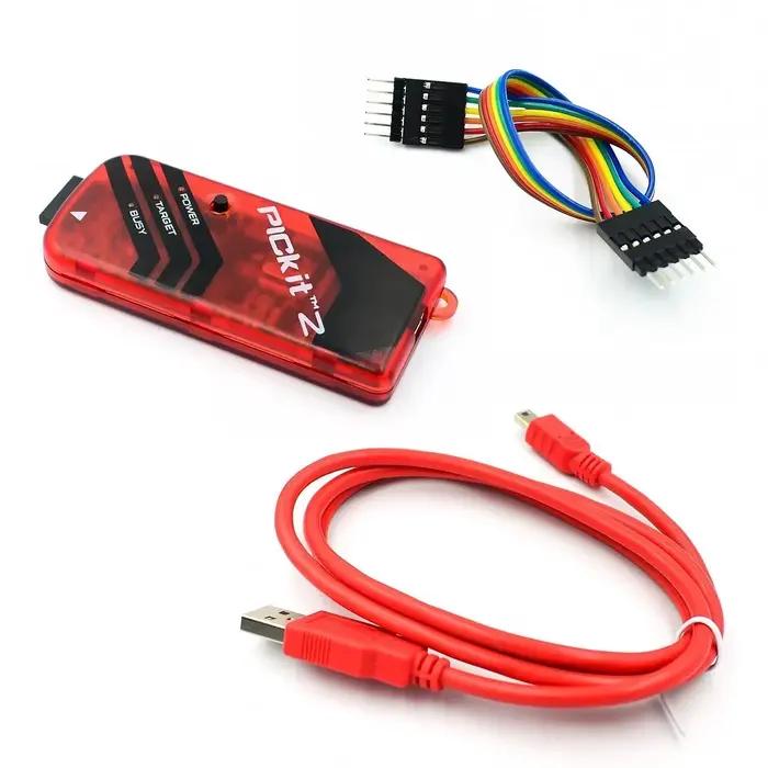 Programmeur PICKit2 PICKIT3 PICKit3.5 + PIC ICD2 PICKit 2 PICKIT 3 PICKIT 3.5, adaptateur de programmation, siège de programmeur universel
