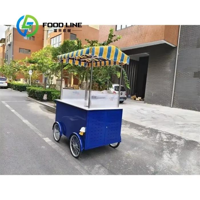 Chariot de service mobile commercial, chariot isotherme, pratique, abordable, esthétique, pour la restauration, personnalisable