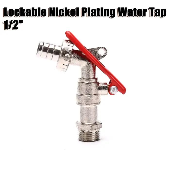 Robinet d'eau en alliage de Zinc de 1/2 pouces