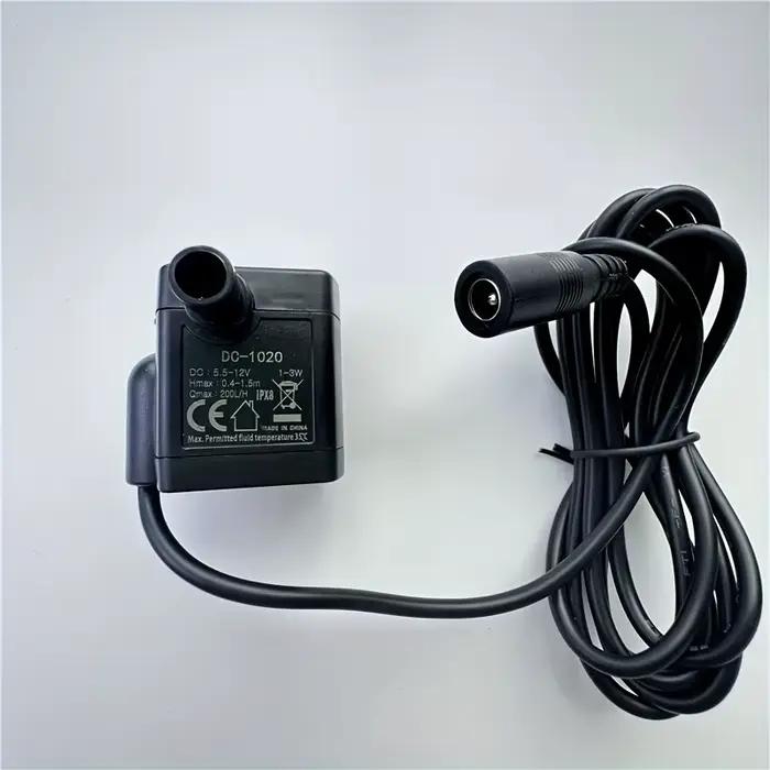 1 pièces pompe à eau 5V prise USB 3W DC 5.5V-12V Mini
