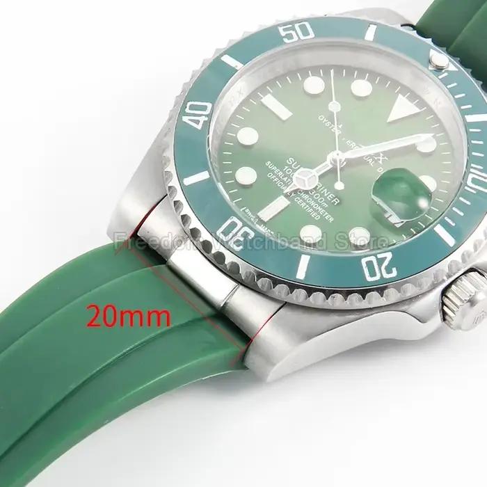 Bracelet de montre léger en acier inoxydable, Interface spéciale, ajustement de précision, résistant à l'oxydation, lien d'extrémité 20 21 pour Rolex Yacht-Master