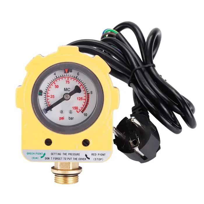 10 bars pressostat 220 V 10 unité de contrôleur de pression interrupteur électronique pour pompe à eau (prise ue)